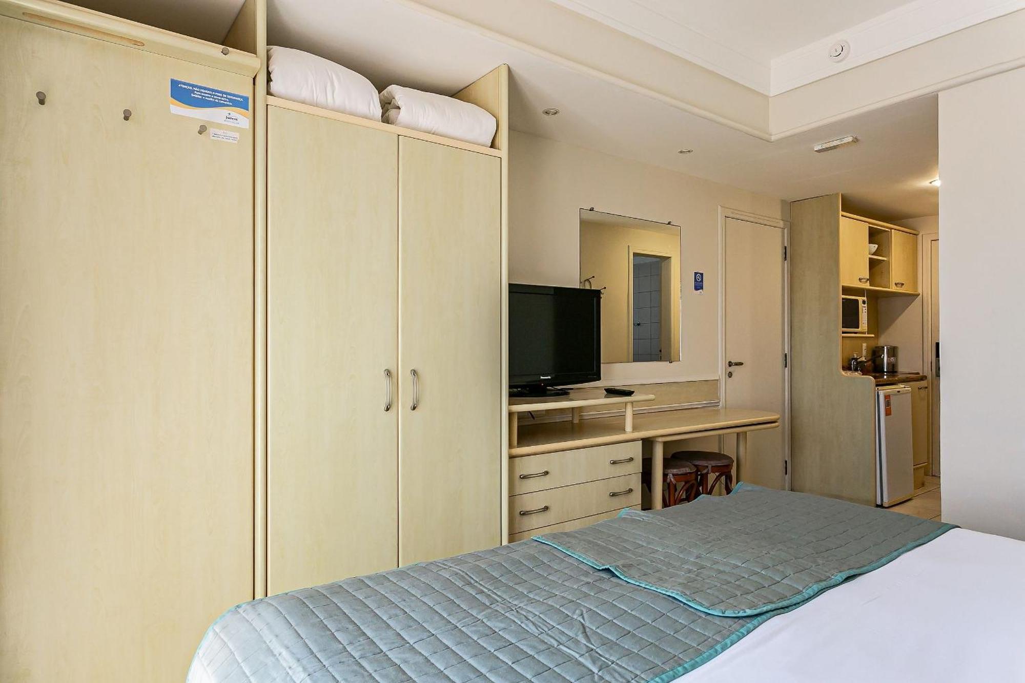 Resort pé na areia - Studios direto com proprietário JBVJR Florianópolis Extérieur photo