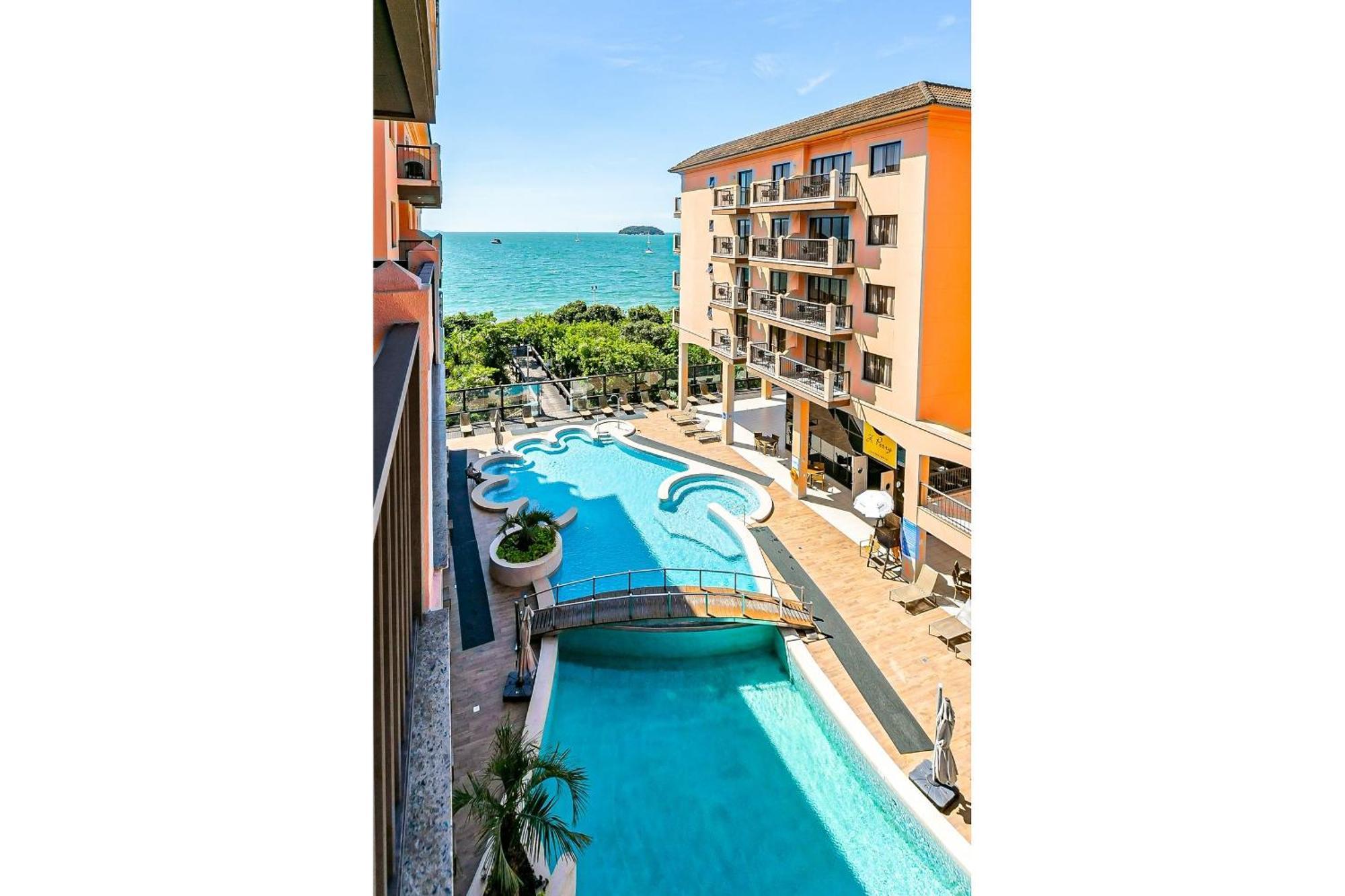Resort pé na areia - Studios direto com proprietário JBVJR Florianópolis Extérieur photo