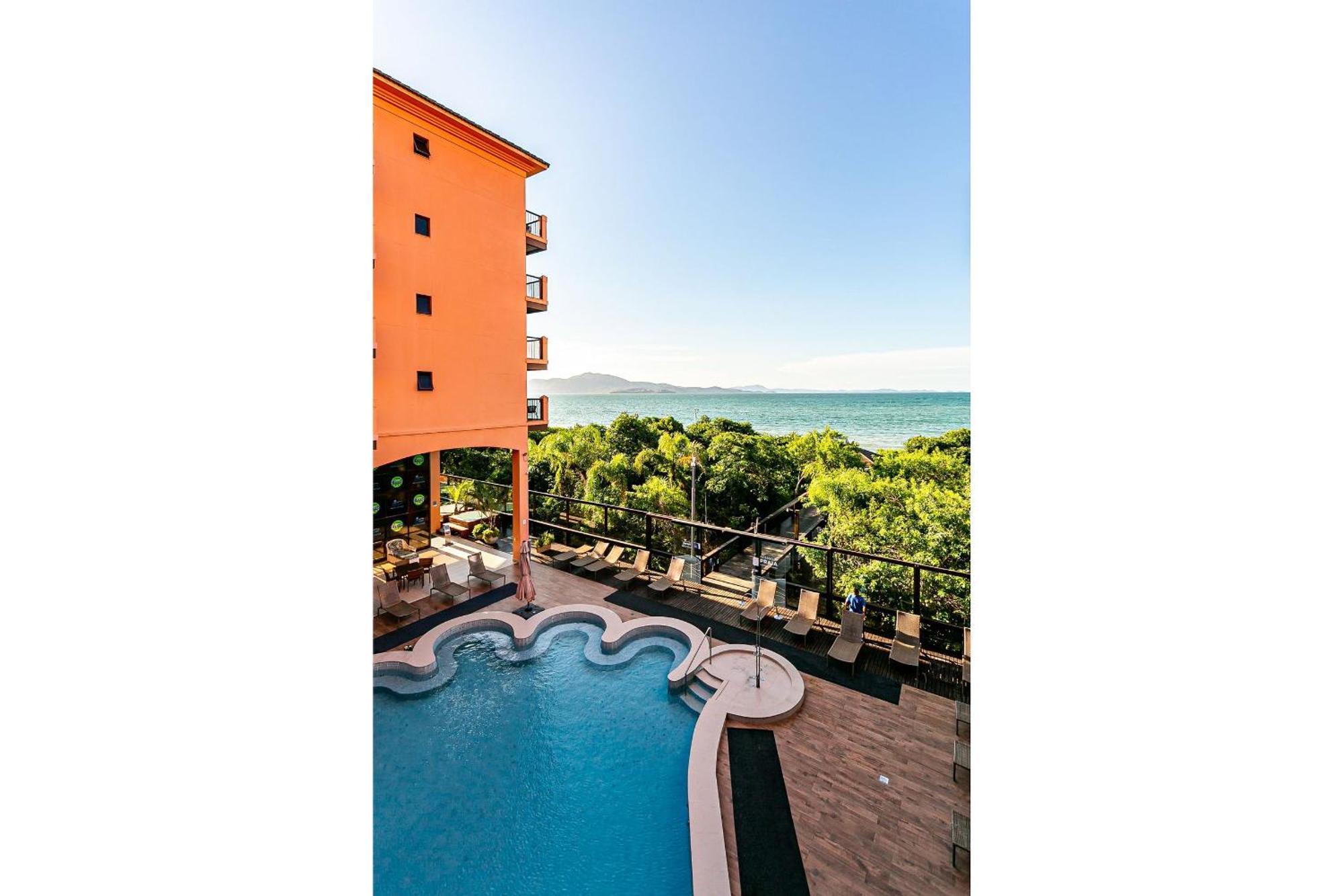 Resort pé na areia - Studios direto com proprietário JBVJR Florianópolis Extérieur photo
