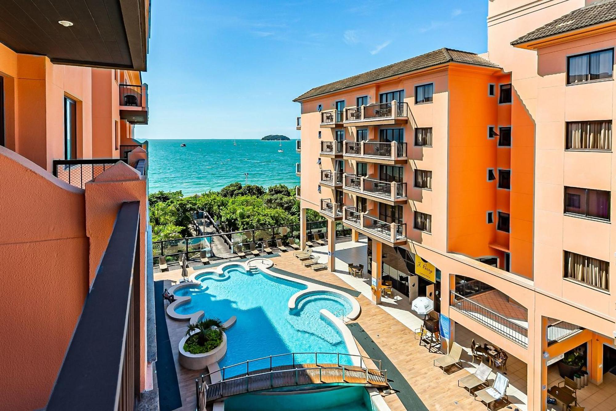 Resort pé na areia - Studios direto com proprietário JBVJR Florianópolis Extérieur photo